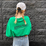 KIRSH X TOKYO HAND LOGO T-SHIRT - GREEN 