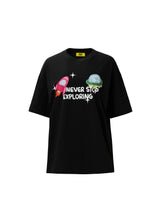 KSSR x OHLAUGH コラボエクスプローラーTシャツ