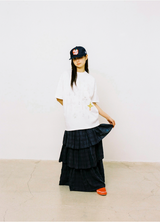 Sketch Cross Tee - White       