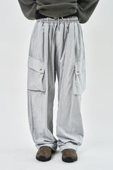 Cracker Dyeing Cargo Pants (2color)
