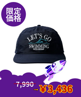【limited price】Let's Go Nylon Camp Cap Swimming 