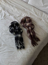 ASCLO Wool Check Reggae Muffler (2color)