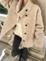 [Guest Look] Corduroy Shorts with Fur Lining (3c)
