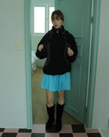 Two string windbreak / black