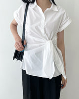 Dozen knotted wrap shirts