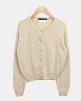 Lua Cashmere Knit Round Cardigan