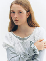 Double Frill T-shirt (Grey)