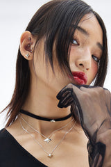 シャインスターシングルピアス (M)