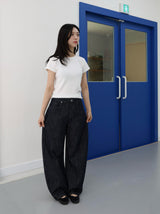 MOOD INDIGO PIN STRIPE CURVED DENIM code 26200