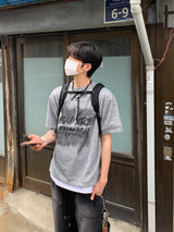 Enough Knit Short-Sleeve Tee (4 Colors)