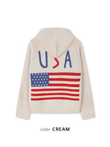 No.1568 USA fh KNIT ZIP-UP (3color)