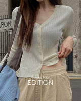 MADE. Erby V-neck knit cardigan