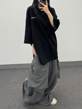 slacks cargo balloon pants