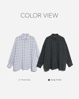Dessa linen checkered shirt