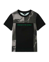 ブロックグラフィックSS Tシャツ_ ブラック