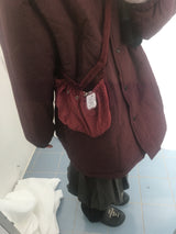 Urban volume round padded jacket