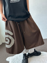 Hip Tone Side Big Snail Balloon Bermuda Shorts 4color