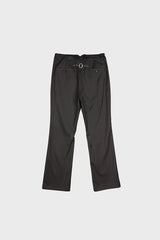4 BUTTON SEMI FLARED PANTS