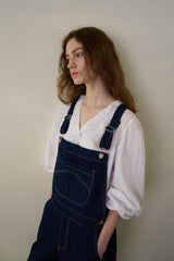 Ruffle shirring blouse_ivory