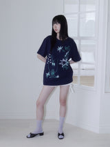 CRAYON FRUIT T-SHIRT (APPLE NAVY)
