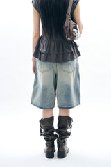 All X-ray bermuda denim