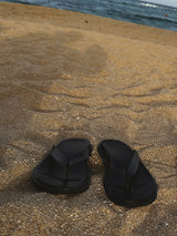 ASCLO Classic Leather Flip Flops (2color)