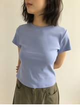 プレーン コットン Tシャツ (3color)