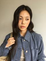 Trucker Washed Jacket (2color)
