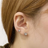 [SET] Aurora Butterfly Ribbon Piercing
