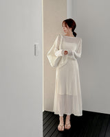 Pyureng lace long skirt