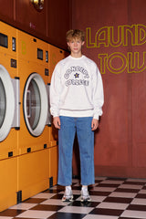 Handlogo sweatshirt / Ash gray [Unisex]