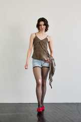 PEPPY MICRO DENIM SHORTS / SKY BLUE