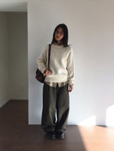 Hibbi Wool Touch Knit (7color)