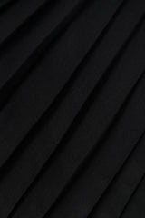 Ron pleats skirt_black