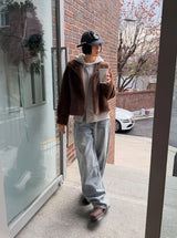 DOUBLE TUCK WINTER DENIM