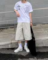 Carbon Double Knee Bermuda Pants