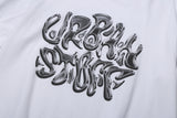 Chrome Logo Tee (White)
