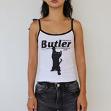 キャットバトラークロップノースリーブ (WHITE)