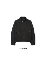 Chen Semi-cropped button suede jacket (3 colors)