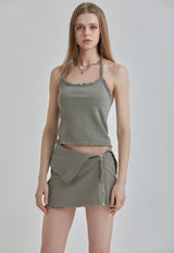 RIBBED SKIRT