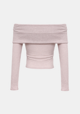 Serin Drape Off-Shoulder Top