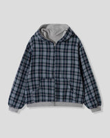 (UNISEX) チル リバーシブル オーバー フード ジップアップ