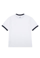 リンガーTシャツ ホワイト