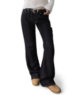 Amin Lyocell Low-Rise Bootcut Denim