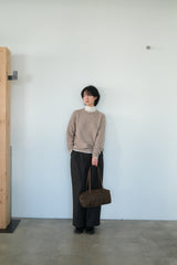 compact duffle bag (brown)