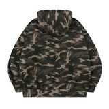 ジヌカモフリース2WAYフードジップアップ (UNISEX)