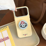 INS アニマルポートレート iPhone ケース