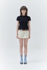 KIRSH PLAIN SLIM FIT PIQUE T-SHIRT - DARK NAVY