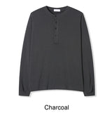 ハーヴェイデキヘンリーネックTシャツ