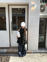 モシサマーデニムワイドパンツ